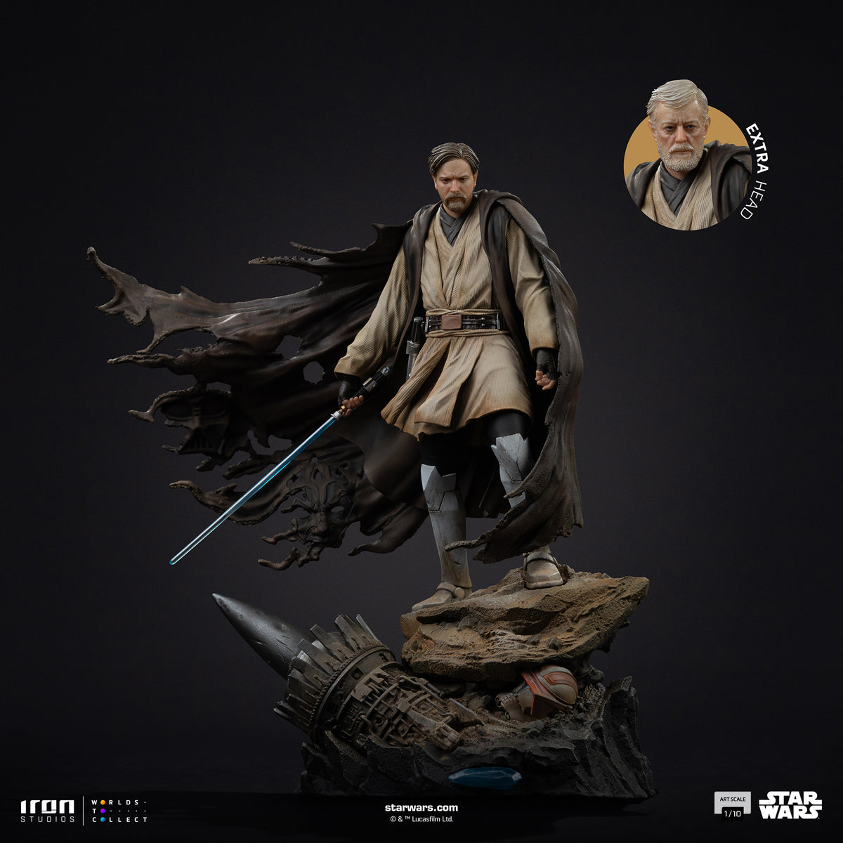 Star Wars ''Obi-Wan Kenobi'' Statue 1/10