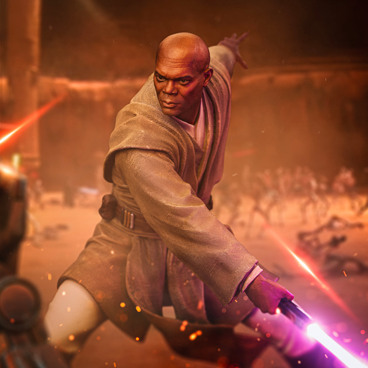 Star Wars ''Mace Windu'' Staue 1/10