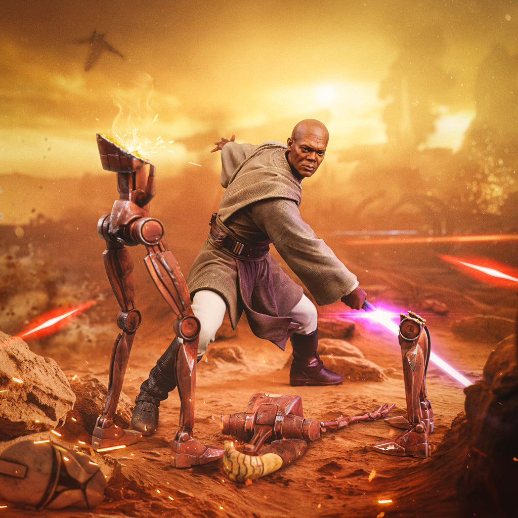 Star Wars ''Mace Windu'' Staue 1/10