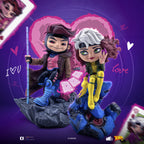 Statue Gambit & Rogue Valentine's Set: X-Men - Minico