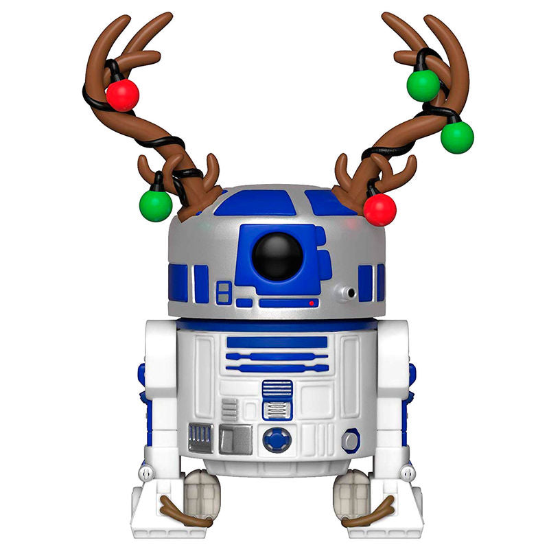 Funko Pop Figur Star Wars Holiday R2-D2 mit Antlers
