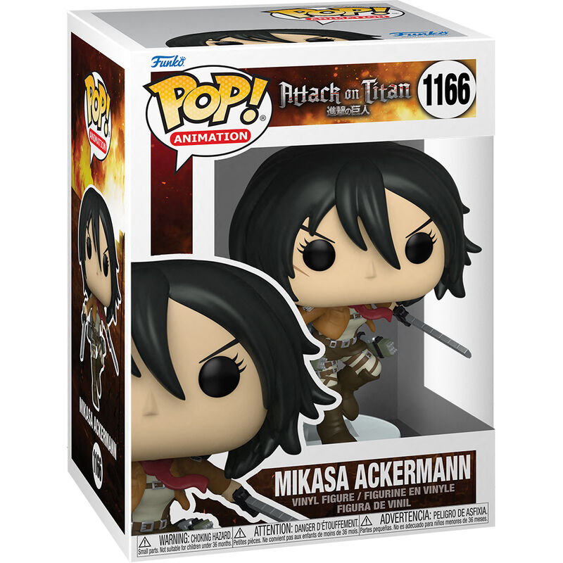 Funko Pop Figur Attack On Titan Mikasa Ackermann