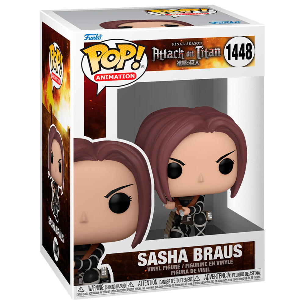 Funko Pop Figur Attack on Titan Sasha Braus
