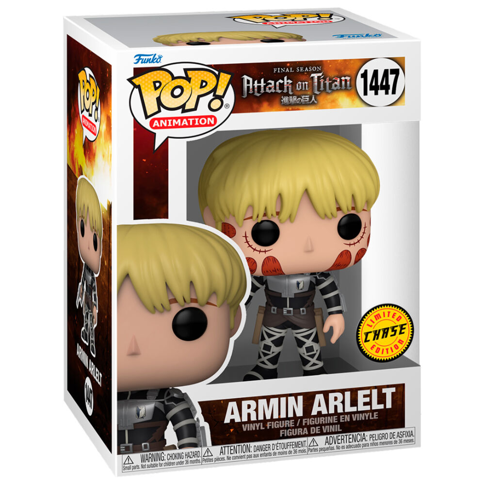 Funko Pop Figur Attack on Titan Armin Arlelt Chase
