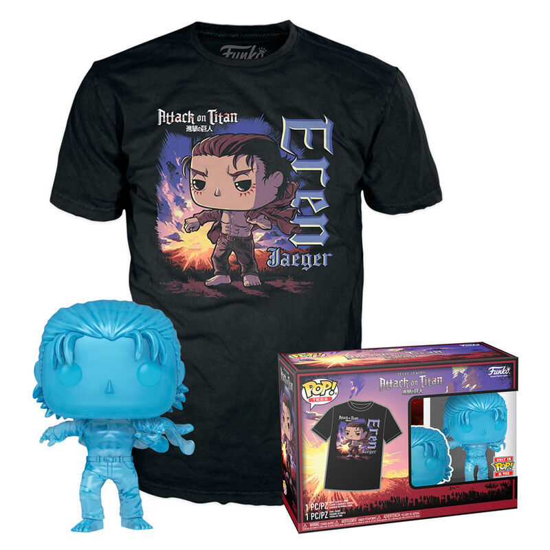 Set Figur POP & Tee Attack on Titan Eren exklusiv