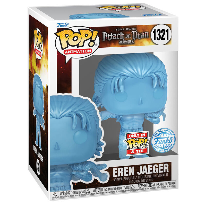 Set Figur POP & Tee Attack on Titan Eren exklusiv