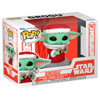 Funko Pop Figur Star Wars Grogu mit Christmas Cookie