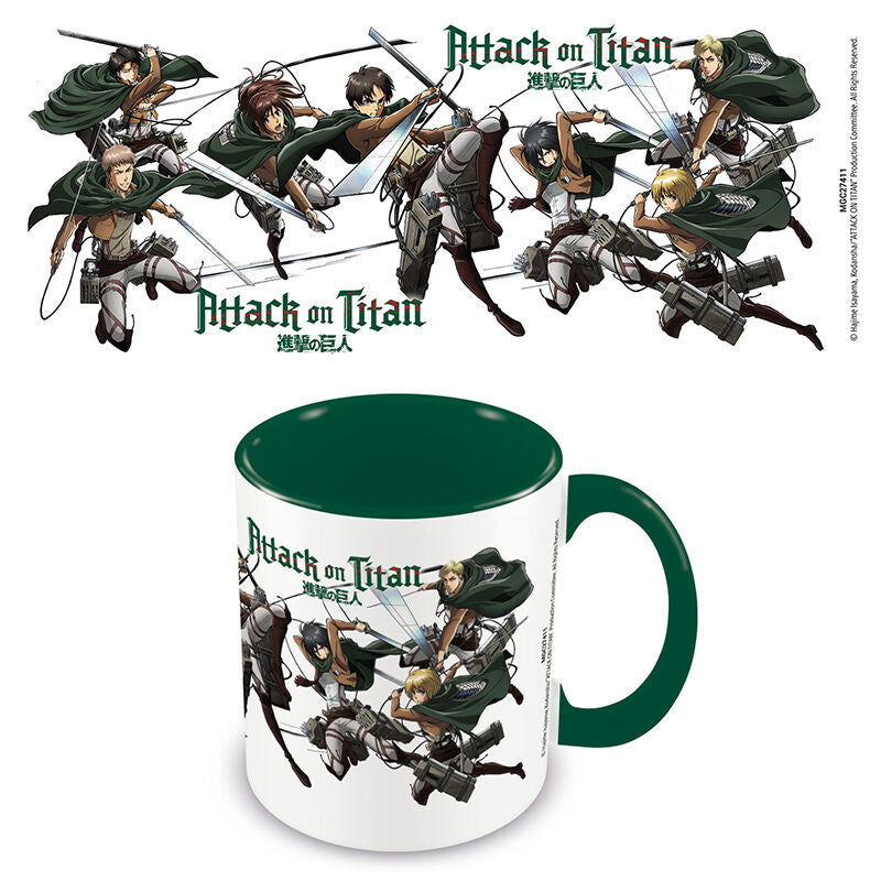 Attack on Titan Charaktere Tasse 315ml