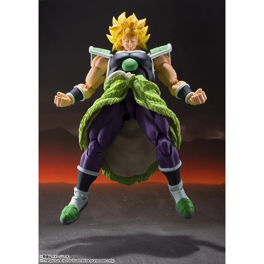 Dragon Ball Super SH Figuarts Broly Super Figur 19 cm