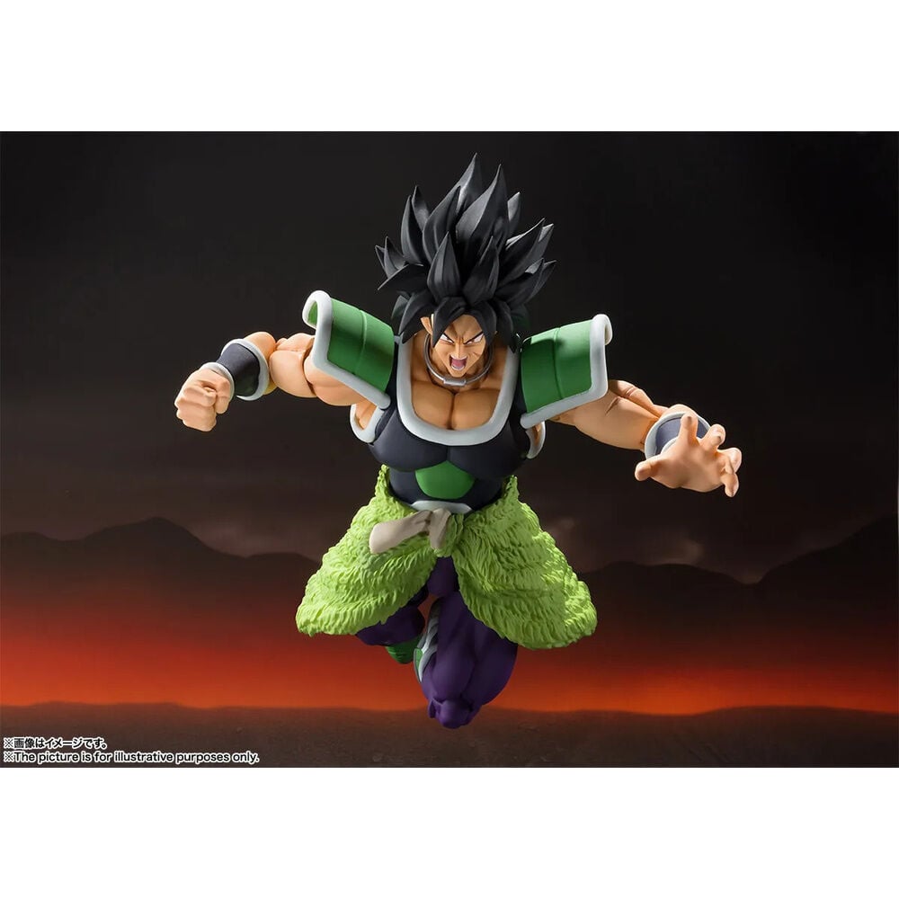 Dragon Ball Super SH Figuarts Broly Super Figur 19 cm