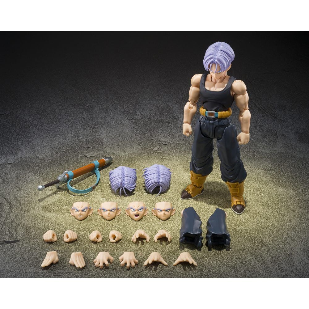 Dragon Ball Z S.H.Figuarts Trunks Z-Fighters Group Base Ver. B Limited Edition Figur 14 cm
